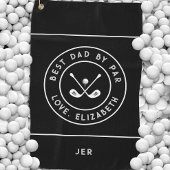Grappige Golfer Humor | Best Dad beroemd gemaakt d Golfhanddoek