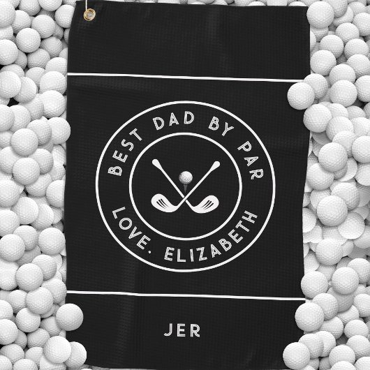 Grappige Golfer Humor | Best Dad beroemd gemaakt d Golfhanddoek