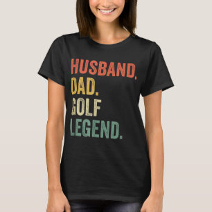 Grappige golfer man vader golf legende golfen vade t-shirt