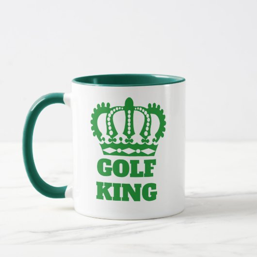 Grappige golfer papa, humoristische golf koning ko mok (Links)