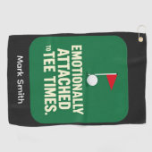 Grappige Golfhanddoekcollectie voor Golfverslaafde Golfhanddoek (Horizontaal)