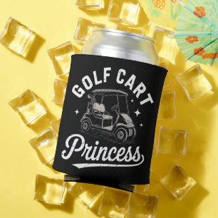 Grappige Golfkar Prinses Sarcastische Golfende Dam Blikjeskoeler
