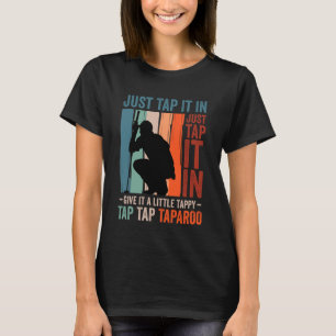 Grappige golfliefhebber tik even een klein tikje g t-shirt