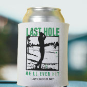 Grappige Golfs bachelorparty Laatste Hole Die Hij  Blikjeskoeler