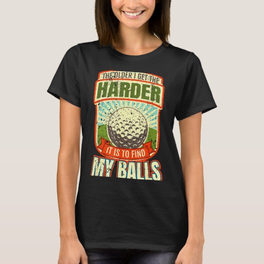 Grappige golfshirts voor mannen, grappige golfer S T-shirt (Voorkant)