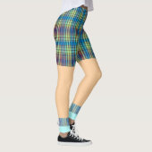 Grappige golfshorts sokken plaid pattern leggings (Rechts)