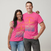 Grappige golfspeler Golfer Golfen T-shirt (Unisex)