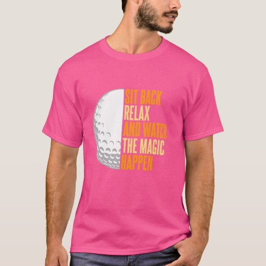 Grappige golfspeler Humor die golft T-shirt (Voorkant)