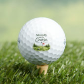 Grappige golfspreuk over golfer golfballen (Insitu Shirt)