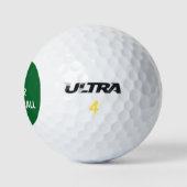 Grappige golftraining golfballen (Logo)