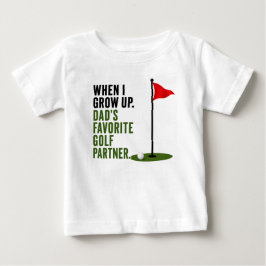 Grappige golfuitdrukking voor golfbabytje