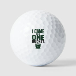 Grappige golfuitdrukking voor golfer  golfballen