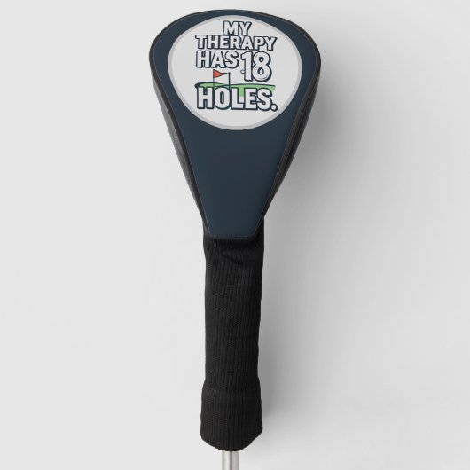 Grappige golfuitspraak voor golfer golfheadcover (Voorkant)