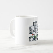 Grappige golfuitspraak voor golfer koffiemok (Voorkant links)