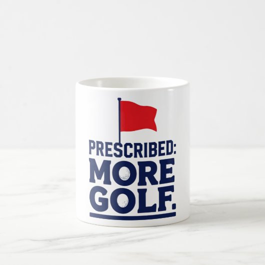 Grappige golfuitspraak voor golfer koffiemok (Center)