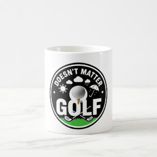 Grappige golfuitspraak voor golfer koffiemok