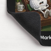 Grappige golfuitspraak voor golfer muismat (Hoek)