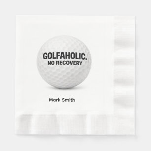 Grappige golfverslaafde quote voor golfverslaafden servet
