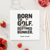 Grappige golfverslaafde quote voor golfverslaafden servet (Insitu)