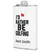 Grappige golfverslaving quote voor golfverslaafden heupfles (Links)