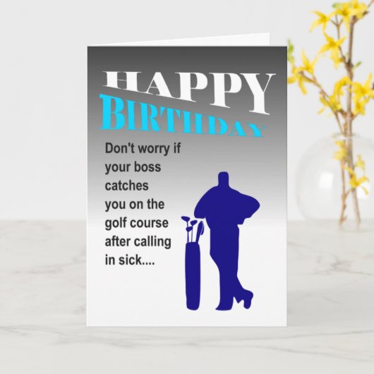 Grappige golvende broer gelukkige verjaardagswens kaart (Gele Bloem)