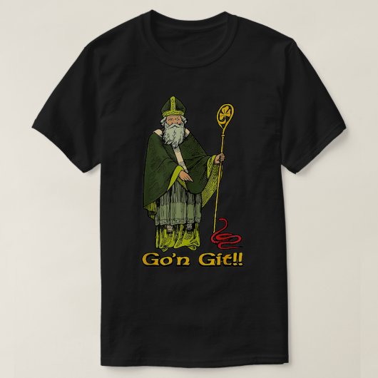 Grappige Gon git Grappige St Patricks Dag T-shirt (Design voorkant)