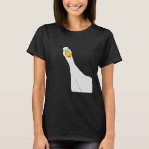 Grappige Goose Selfie Honk Honk Hilarische Dier Ze T-shirt