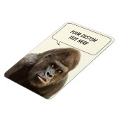 Grappige Gorilla custom magneet (Linkerzijde)