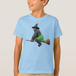 Grappige Gorilla Heks Kinderen T-shirt