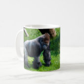 Grappige Gorilla maandag waard mijn energie vandaa Koffiemok (Voorkant links)