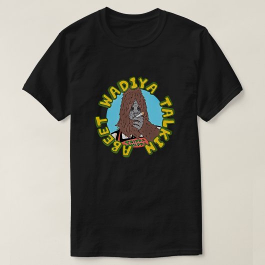 Grappige Gorilla Smoking meme | Wadiya Talkin T-shirt (Design voorkant)