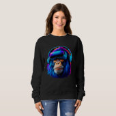 Grappige Gorilla VR Spelen Label Gorilla Monke Gor Trui (Voorkant volledig)