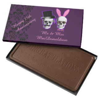 Grappige gothic 25ste huwelijksverjaardag geperson