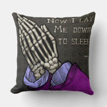 Grappige Gothic Bidden Skelet Handen en Gebed