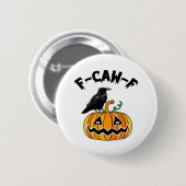Grappige Gotische Kraai Humor F-Caw-F Essential Ronde Button 5,7 Cm (Voorkant /achterkant)