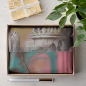 Grappige gotische Parijs Gargoyle Decoupage Tissuepapier (Geschenk)