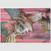 Grappige gotische Parijs Gargoyle Decoupage Tissuepapier (Voorkant)