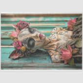 Grappige gotische Parijs Gargoyle Decoupage Tissuepapier (Voorkant)