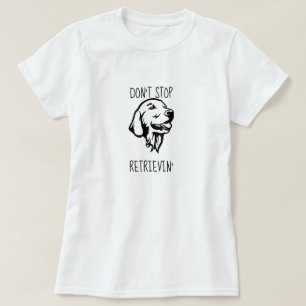 Grappige Goud Retriever Basic T-Shirt