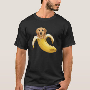Grappige Goud Retriever Liefhebbers Banaan Jongens T-shirt