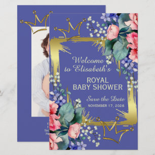 Grappige Gouden Kroon - luxe koninklijk 1 + jouw t Briefpapier