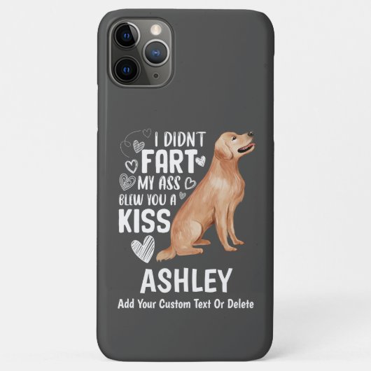 Grappige Goudharige retriever Scheet Kus Coole Hon Case-Mate iPhone Case (Achterkant)