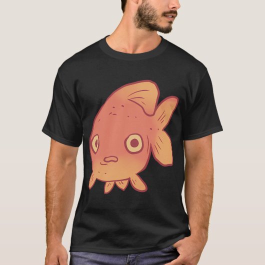 Grappige Goudvis T-shirt (Voorkant)