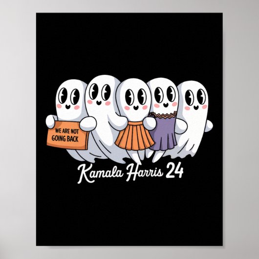 Grappige Gouts Kamala Harris Feminists We Are Not Poster (Voorkant)