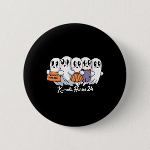 Grappige Gouts Kamala Harris Feminists We Are Not  Ronde Button 5,7 Cm