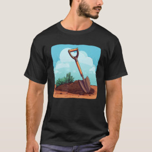 Grappige graaf Tuingereedschap voor Lente en Tuini T-shirt