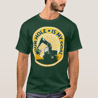 Grappige graafmachine Driver Sand Digger Gifts T-shirt