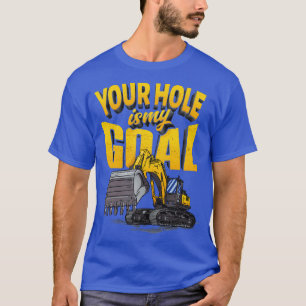 Grappige graafmachine Zware machines Operator 1 T-shirt