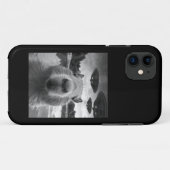 Grappige grafische capybara selfie met UFO's raar Case-Mate iPhone Case (Achterkant (horizontaal))