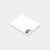Grappige grafische capybara selfie met UFO's raar Post-it® Notes (Schuin)